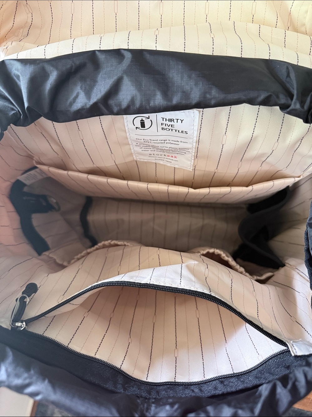 Storksak Travel Eco Backpack Diaper Bag - Picture 12 of 12